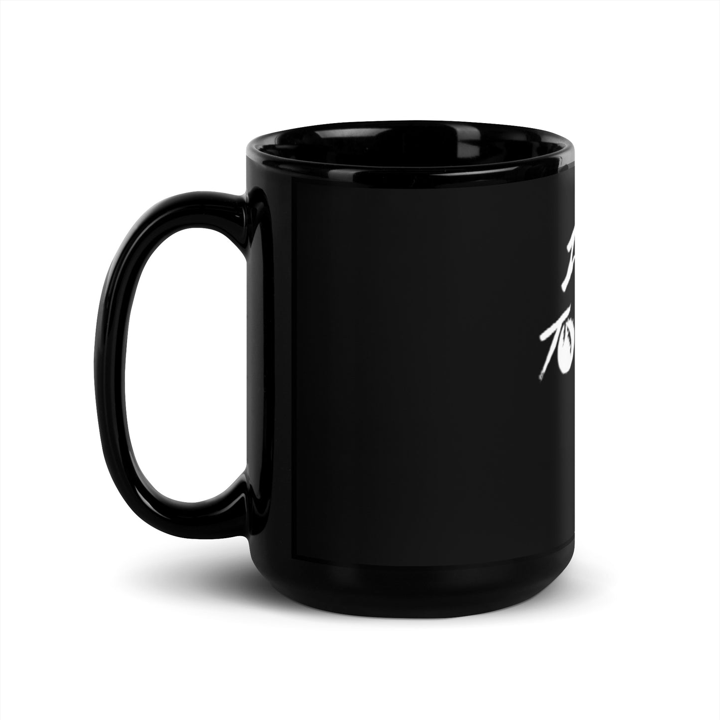 I Used To Model - Black Glossy Mug
