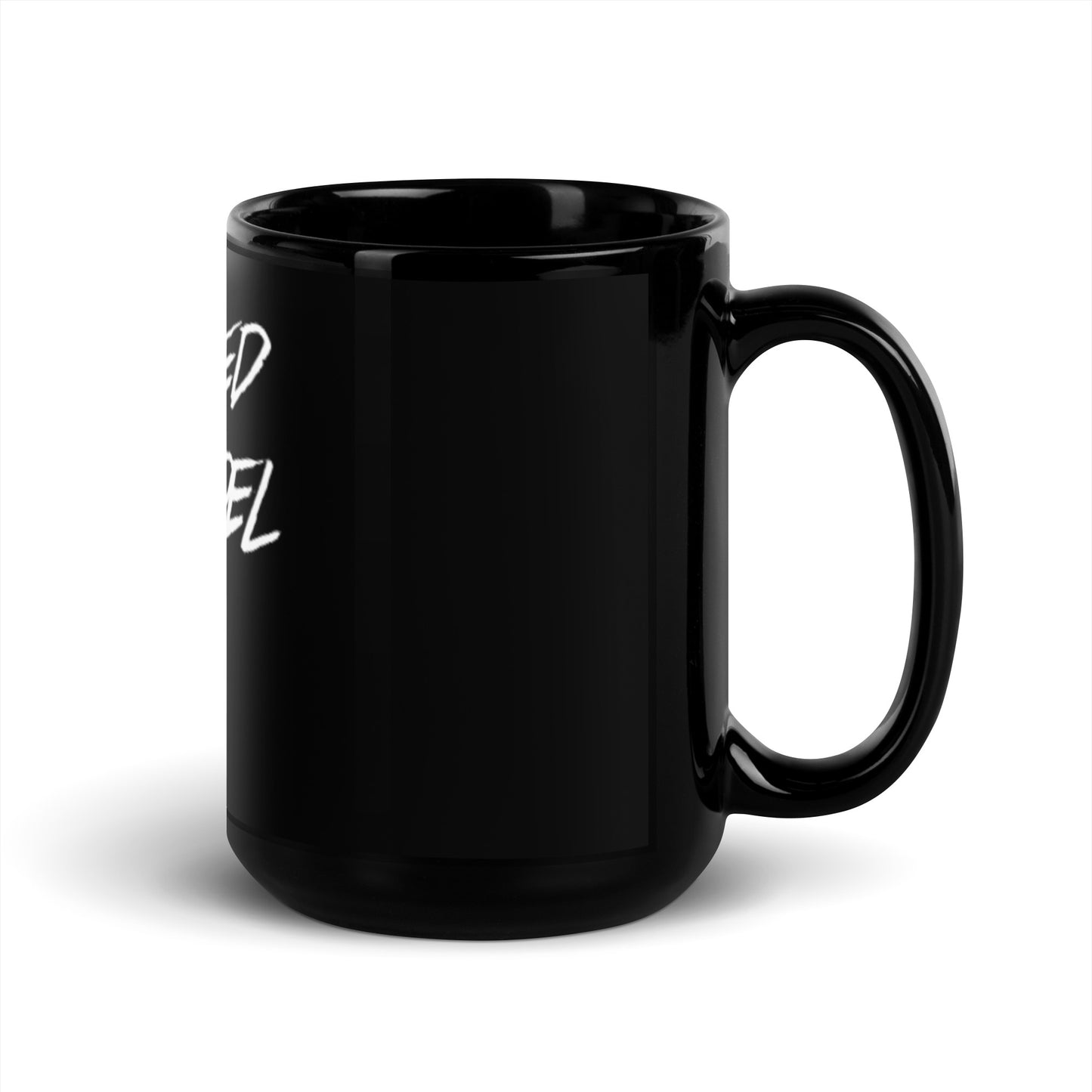 I Used To Model - Black Glossy Mug