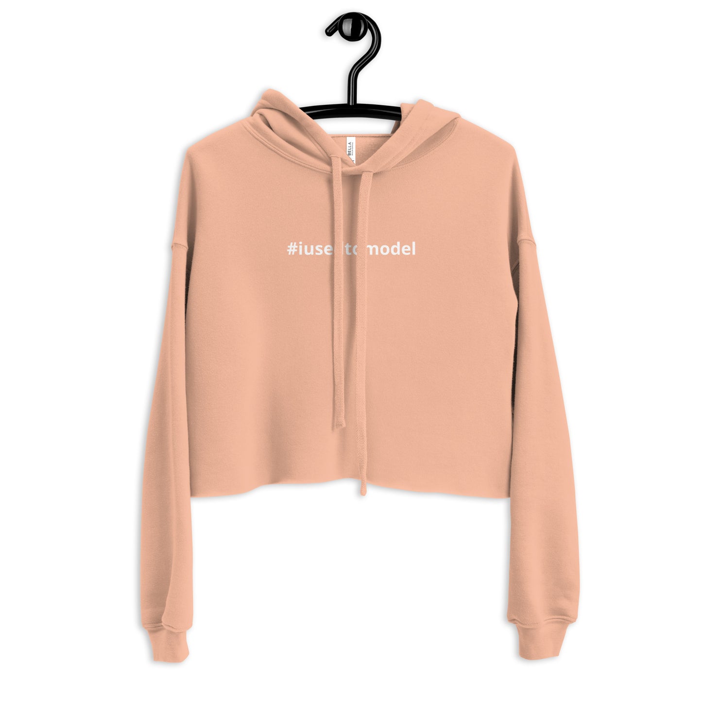 #iusedtomodel - Crop Hoodie