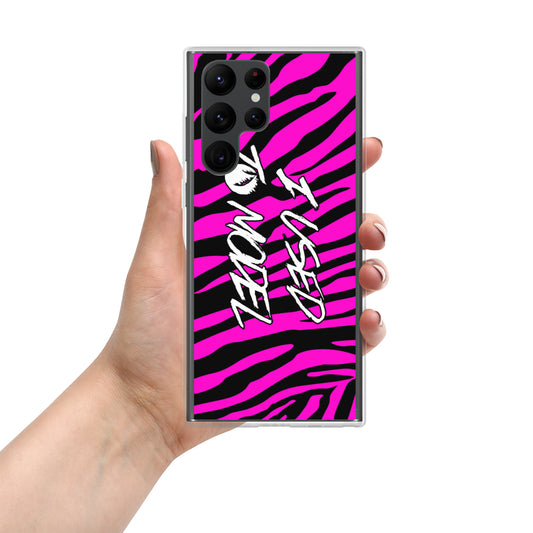 I Used To Model - Pink Zebra Samsung Case